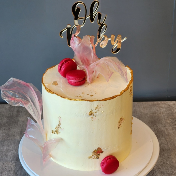 Baby Announcemet Sails Cake